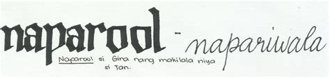 naparool in english|NAPAROOL (Tagalog).